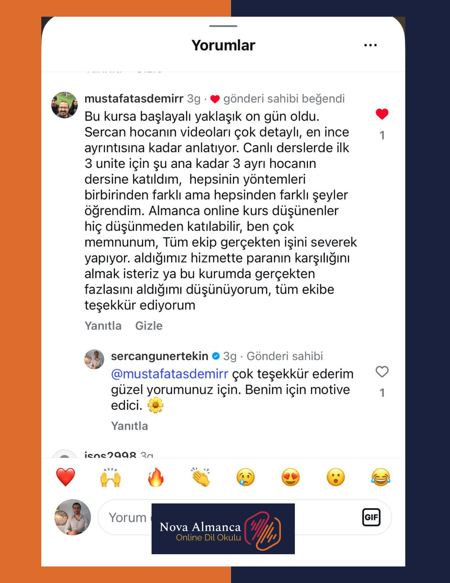 Sosyal Medya Yorumu 1