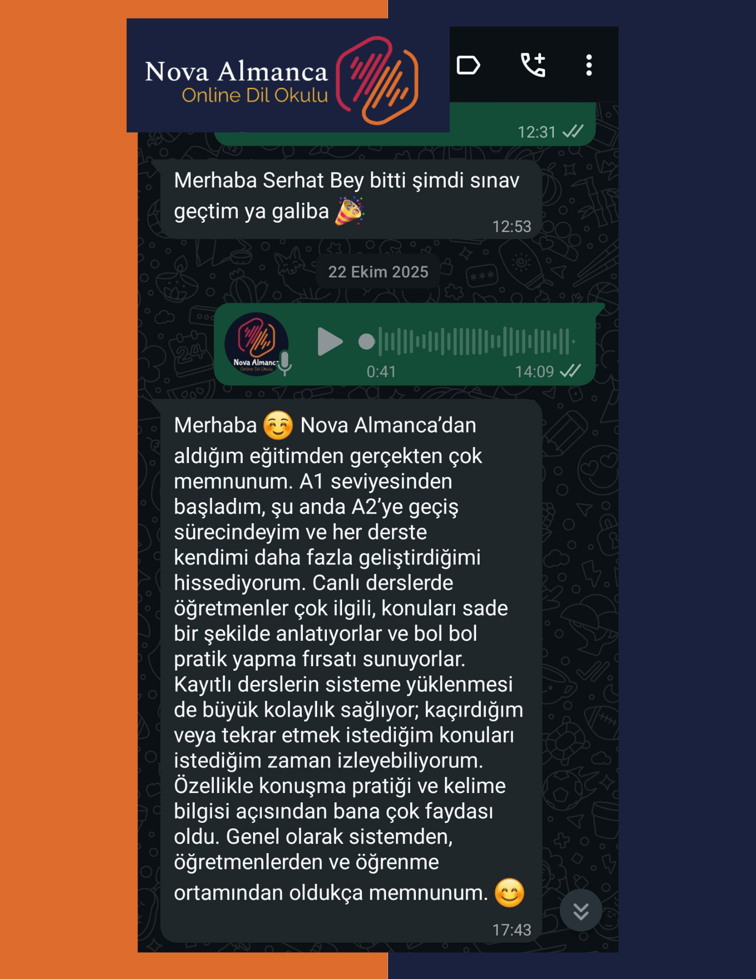 Çağıl Hanım  WhatsApp Mesajı